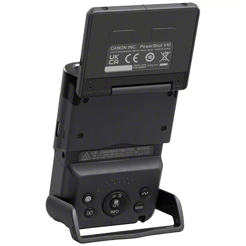 Canon Powershot V10 Black Advanced Vlogging Kit