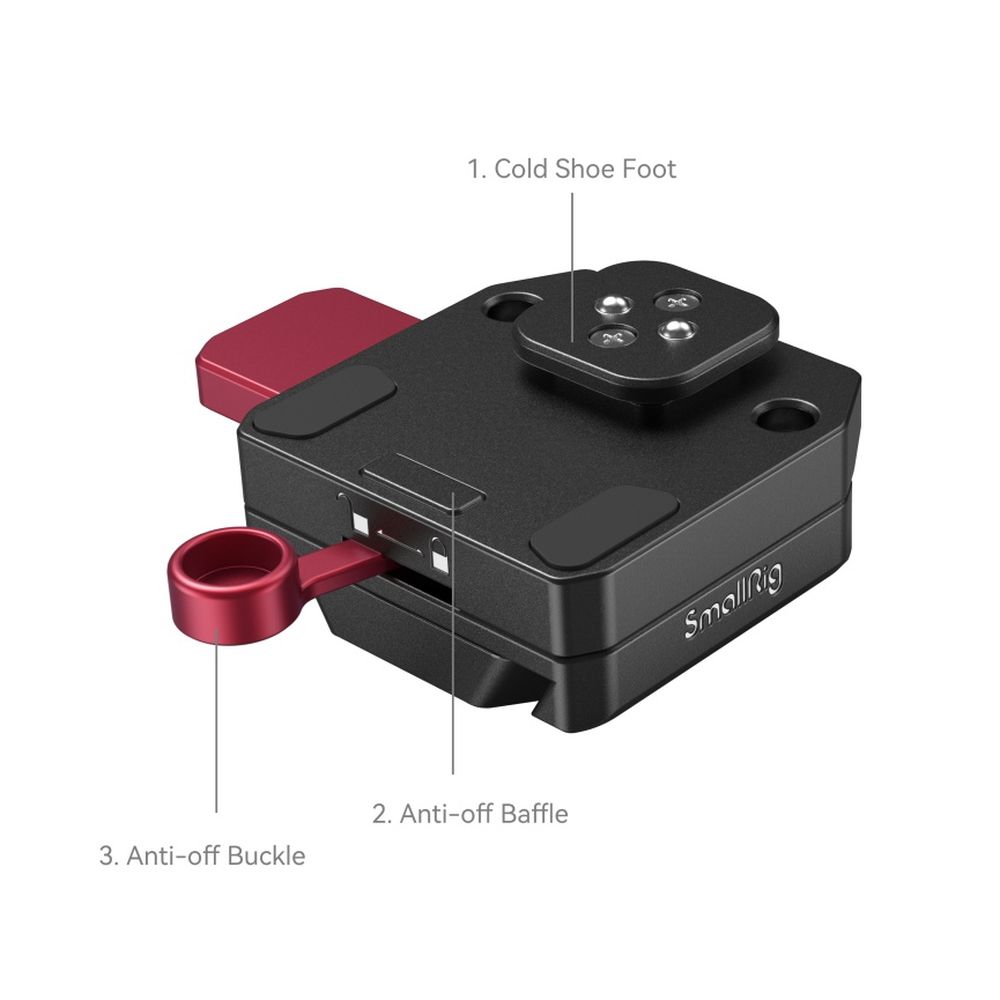 SmallRig Power Supply Mounting Plate for DJI RS Stabilizers 4189