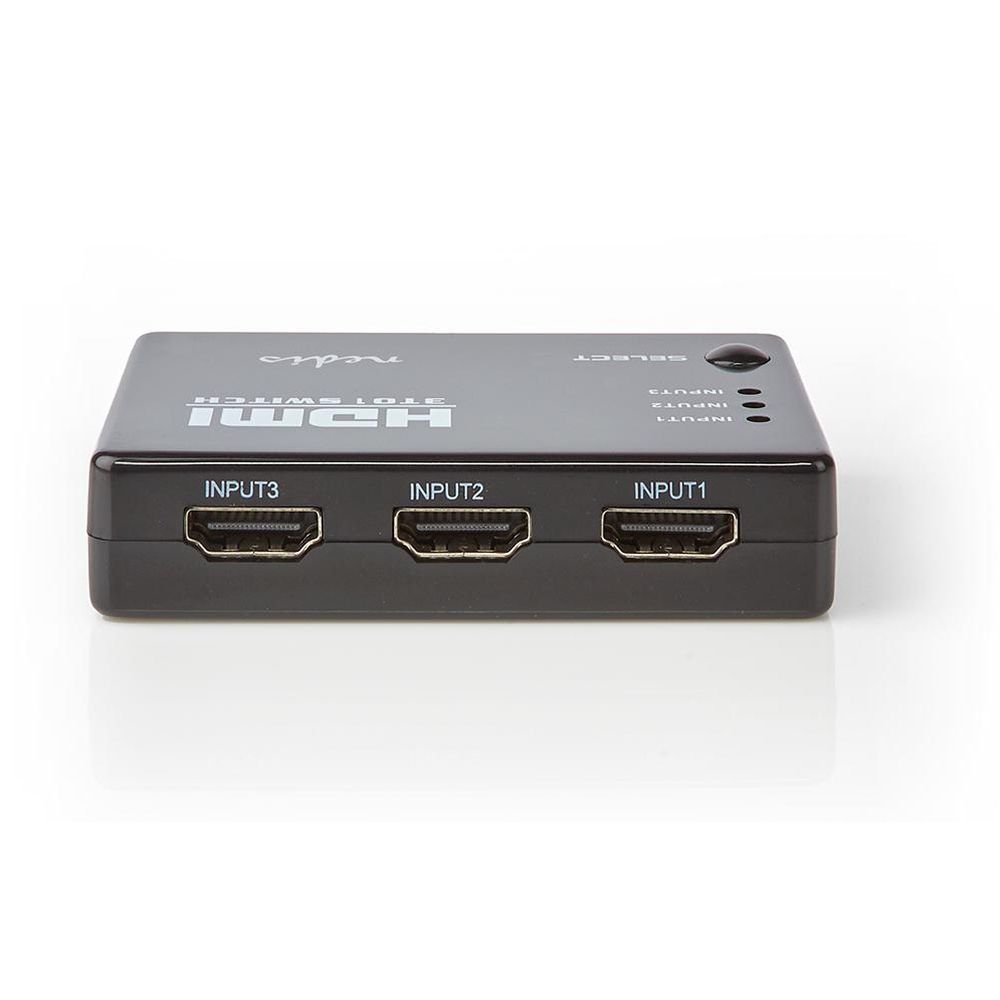 Nedis HDMI Switch 3 Port 3x HDMI Input 1x HDMI output