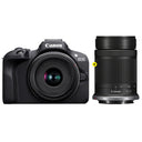 Canon EOS R100 BLACK + RF-S 18-45 IS STM + RF-S 55-210mm f/5-7.1 IS STM
