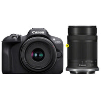 Canon EOS R100 BLACK + RF-S 18-45 IS STM + RF-S 55-210mm f/5-7.1 IS STM