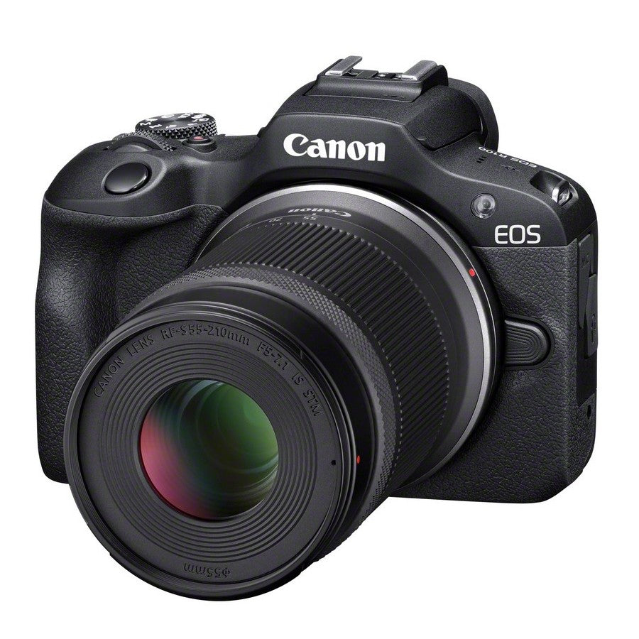 Canon EOS R100 BLACK + RF-S 18-45 IS STM + RF-S 55-210mm f/5-7.1 IS STM