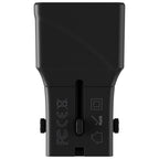 Rolling Square Pocket Travel Adapter - Black