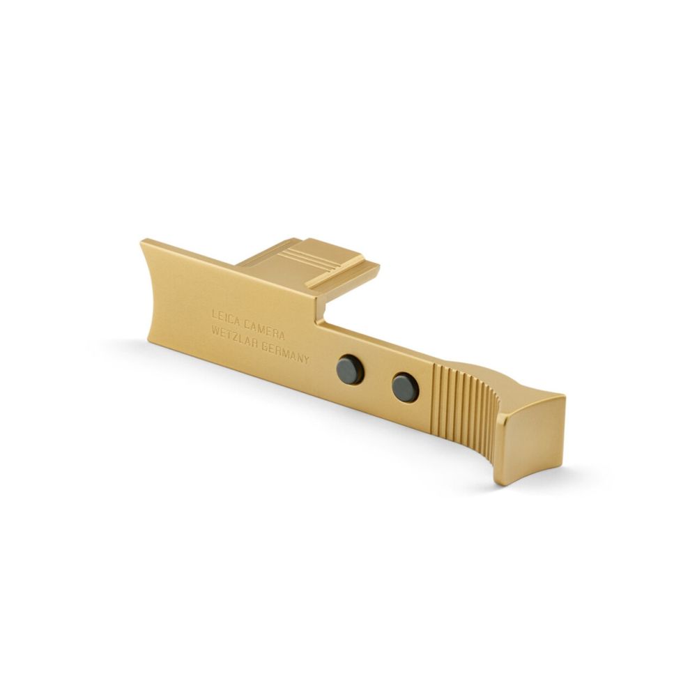 Leica 19532 Thumb Rest Q3, Brass, Blast Finish