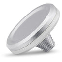 Leica 19672 Soft Release Button, Aluminum, Silver Anodized Finish