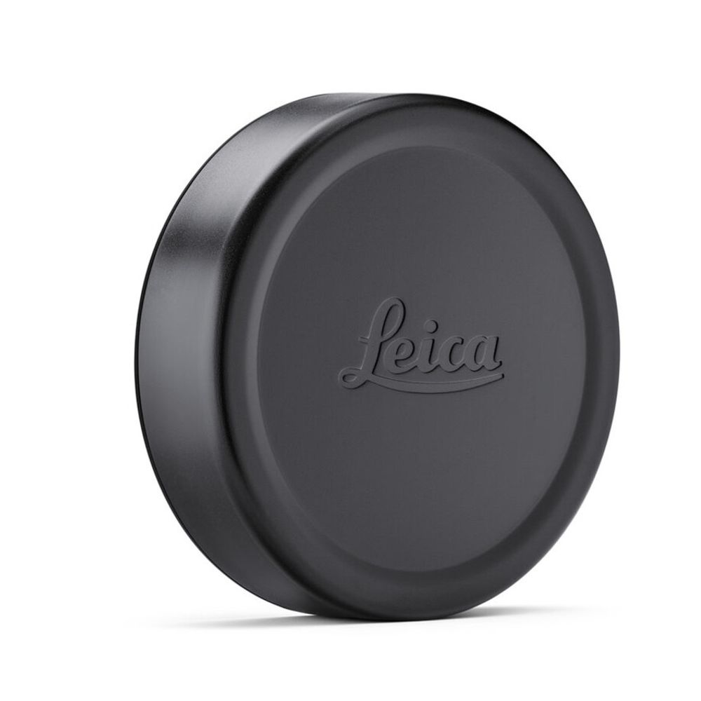 Leica 19673 Lens Cap Q, E49, Aluminum, Black Anodized Finish