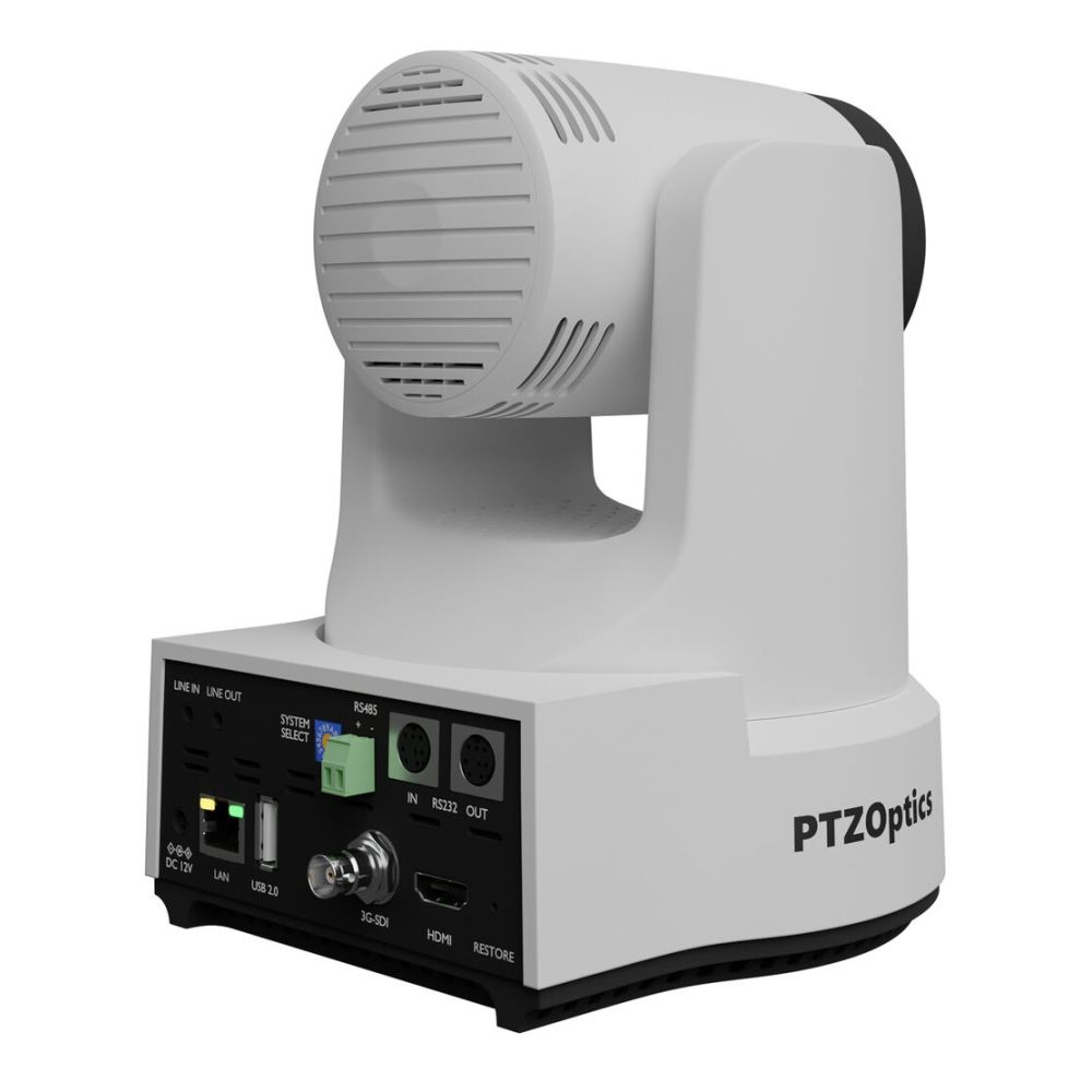 PTZOptics Link 4K, 20x Optical Zoom, White