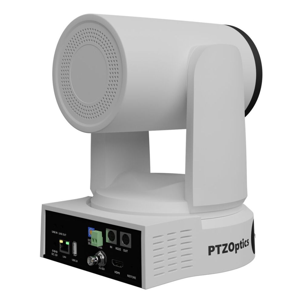PTZOptics Link 4K, 30x Optical Zoom, White