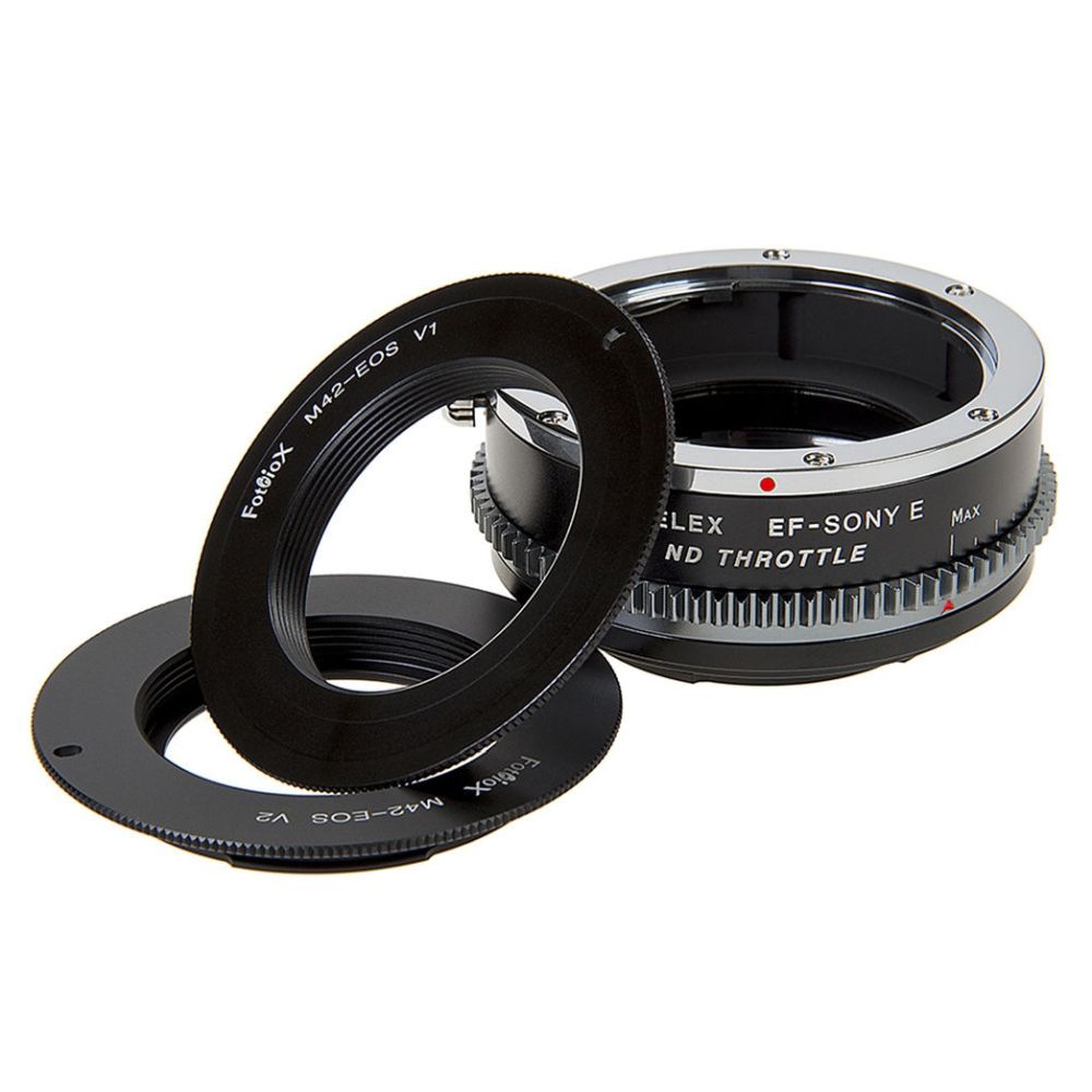 Vizelex Cine ND Throttle Lens Mount Double Adapter - M42