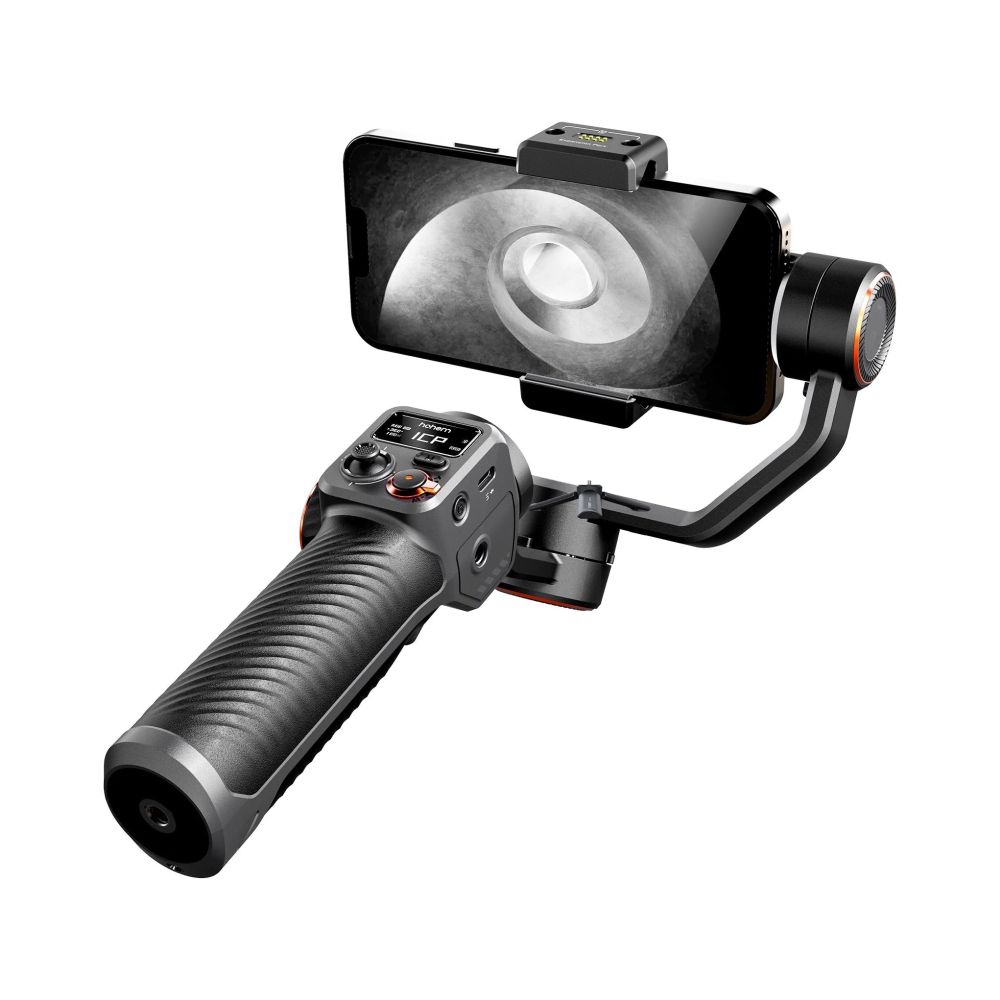 Hohem iSteady M6 Kit Smartphone Gimbal with Small Lamp and AI Tracker