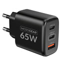 MOJOGEAR USB Charger 65W 2x USB-C / 1x USB Port