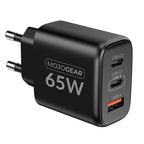 MOJOGEAR USB Charger 65W 2x USB-C / 1x USB Port