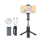 Hohem Smart Selfie stick w/ Detachable Remote and 360 Degree 'follow me" - Black