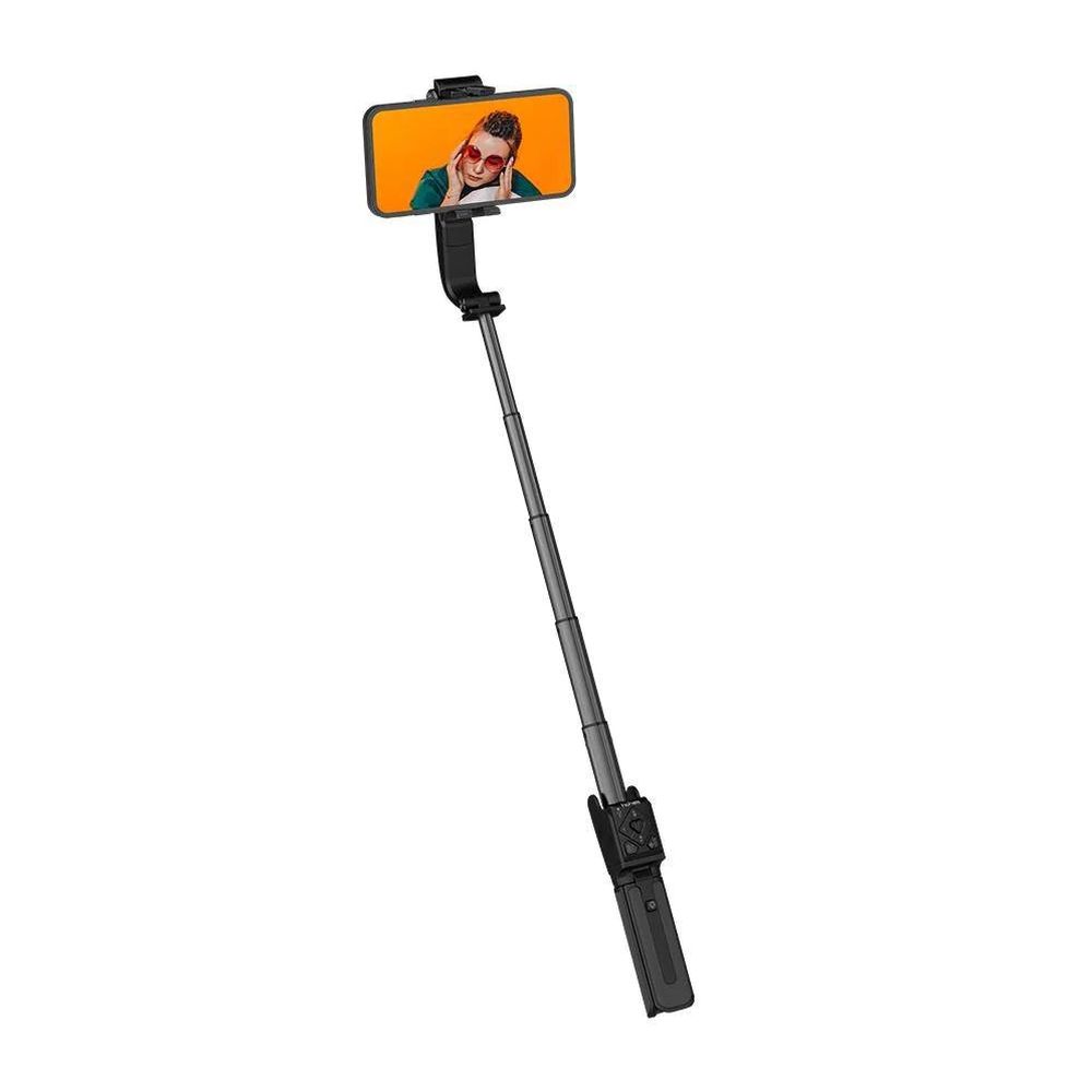 Hohem Smart Selfie stick w/ Detachable Remote and 360 Degree 'follow me" - Black