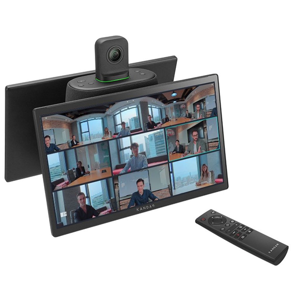 Kandao Meeting Ultra 360 AI Conference Host + 2 Touchscreens