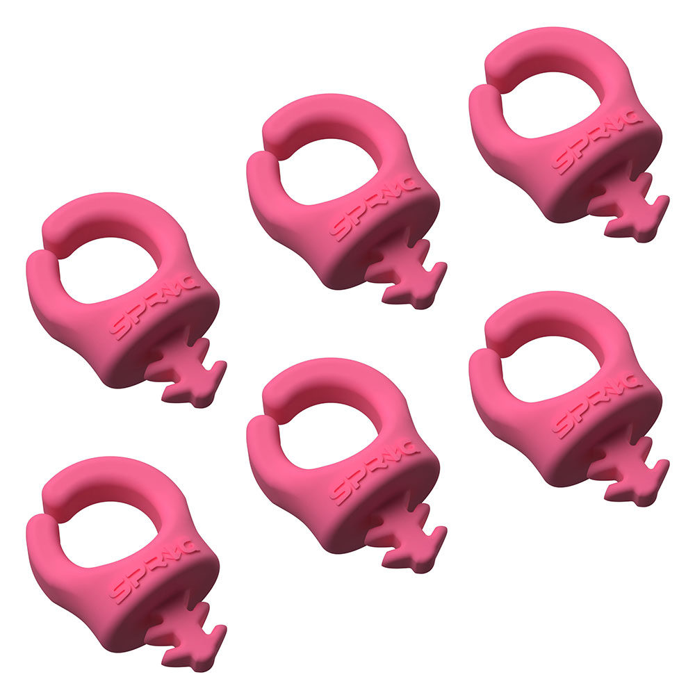 SPRIG Cable Opening 9mm 1/4”-20 - Pink - 6-Pack