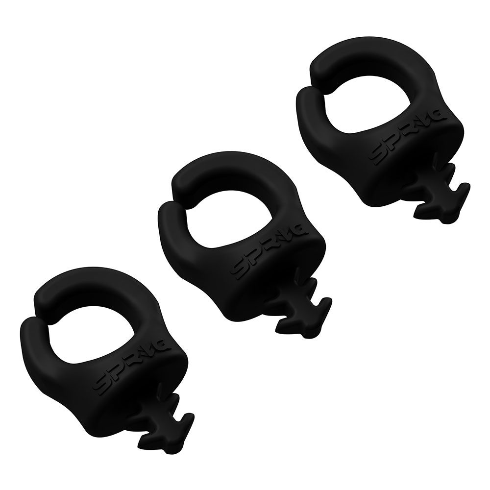 SPRIG Cable Opening 13.5mm 3/8”-16 - Black - 3-Pack