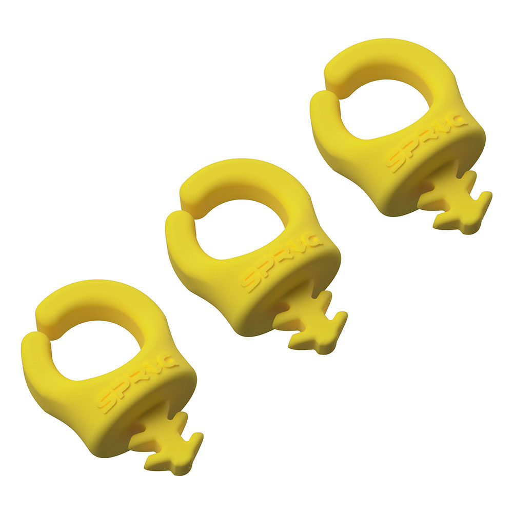 SPRIG Cable Opening 13,5mm 3/8”-16, Yellow, 3-Pack