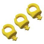 SPRIG Cable Opening 13,5mm 3/8”-16, Yellow, 3-Pack