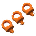 SPRIG Cable Opening 13.5mm 3/8”-16 - Orange - 3-Pack