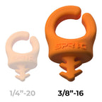 SPRIG Cable Opening 13.5mm 3/8”-16 - Orange - 3-Pack