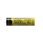 Nitecore NL1836HP Li-ion rechargeable battery, 3.6V, 3600 mAh