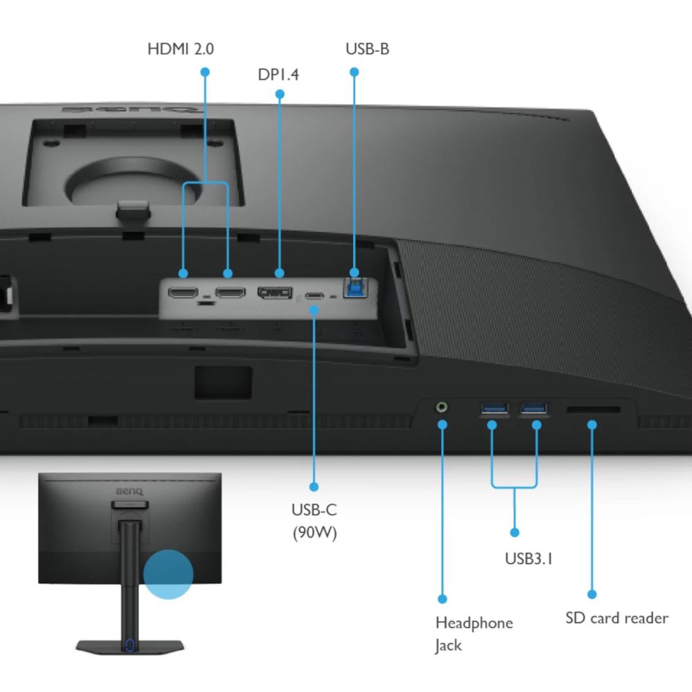 BenQ SW272U 4K 27-inch USB-C monitor