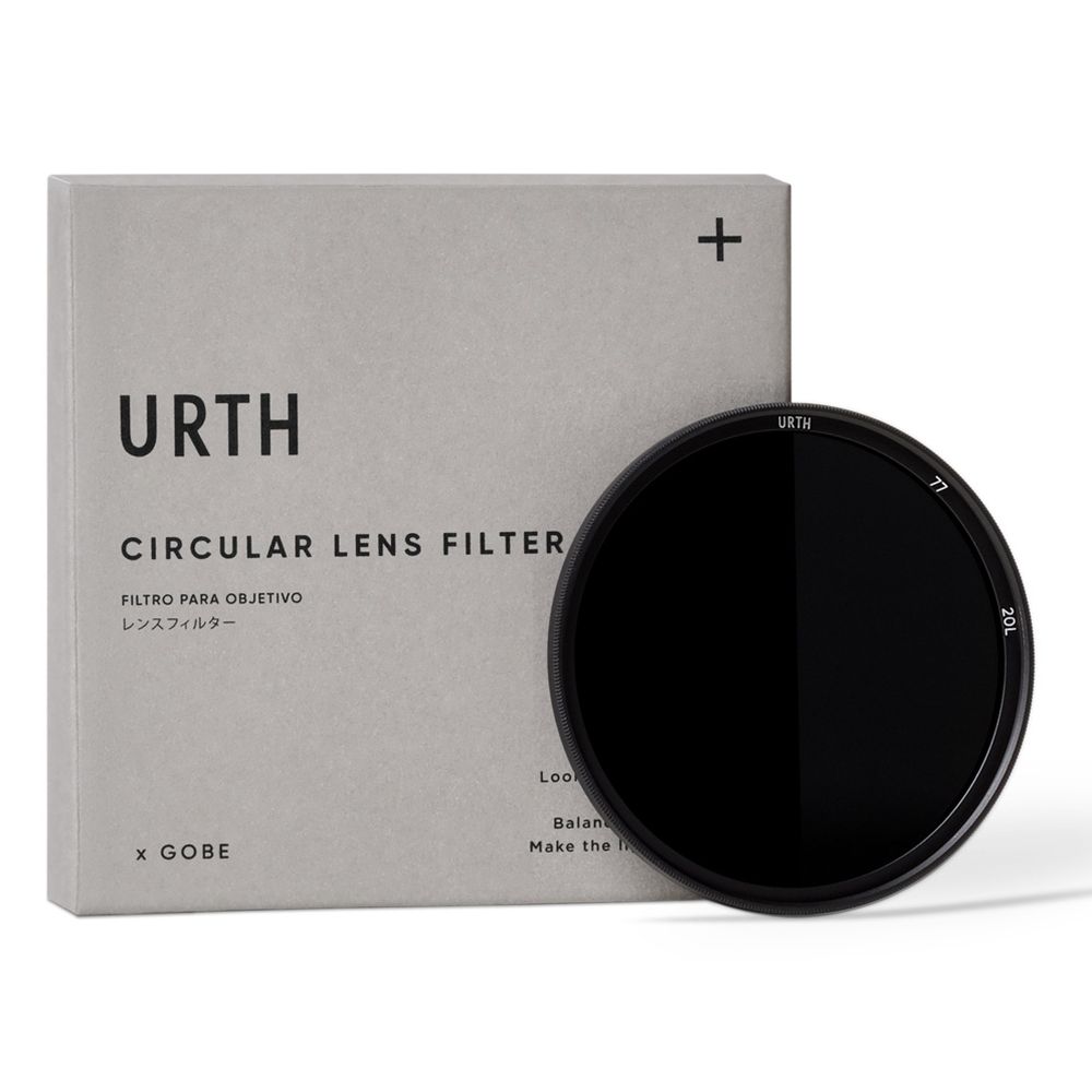Urth 77mm ND64 (6 Stop) Lens Filter (Plus+)