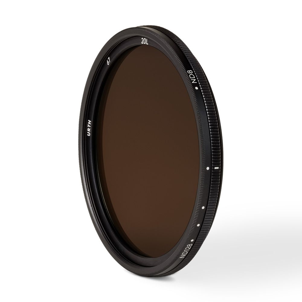 Urth 67mm ND8 128 (3 7 Stop) Variable ND Lens Filter (Plus+)