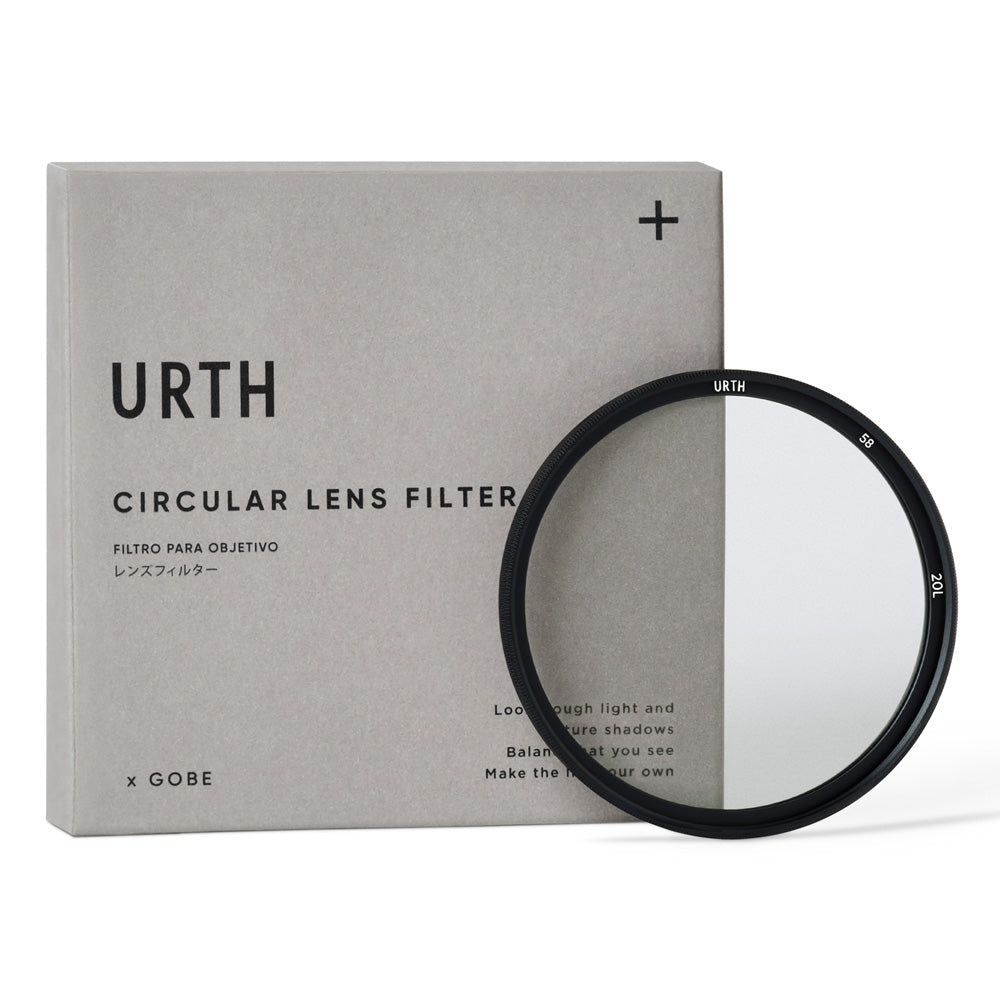 Urth 58mm Ethereal 1/8 Black Mist Lens Filter (Plus+)