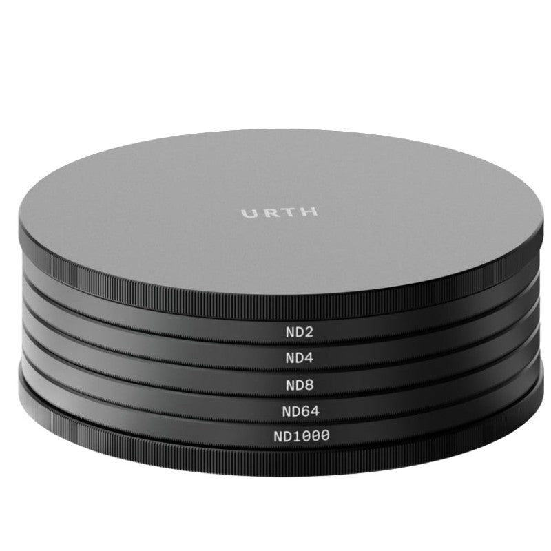 Urth 49mm ND2, ND4, ND8, ND64, ND1000 Lens Filter Kit (Plus+)