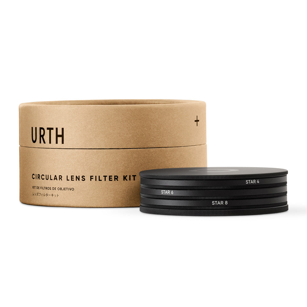 Urth 77mm Star 4 point, 6 point, 8 point Lens Filter Kit
