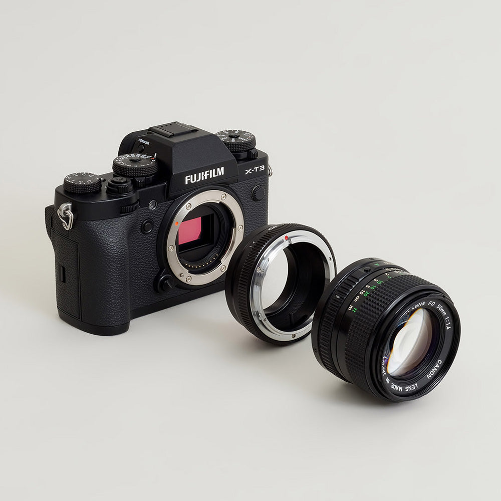 Urth Lens Mount adapter: Compatible with Canon FD Lens to Fujifilm X Camera Body