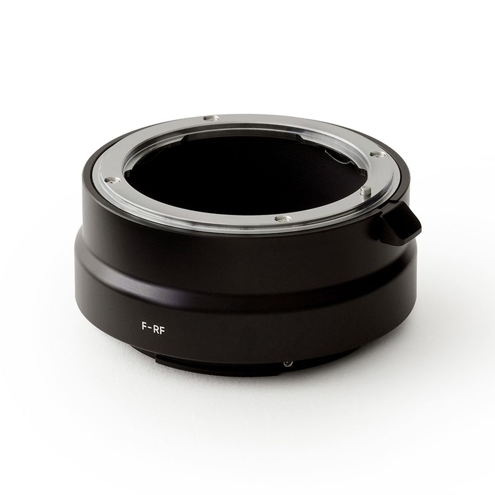 Urth Lens Mount adapter: Compatible with Nikon F Lens to Canon RF Camera Body