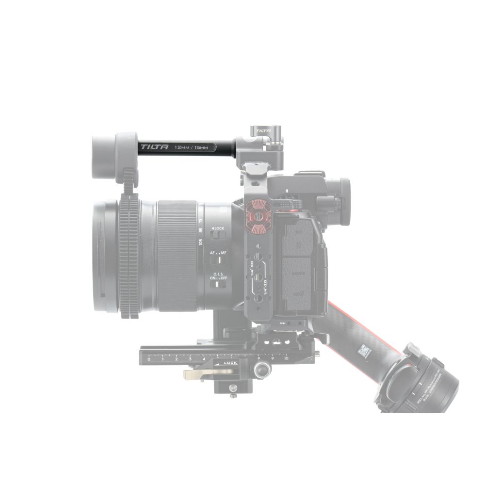 Tilta 15mm to 12mm DJI Rod Adapter - black