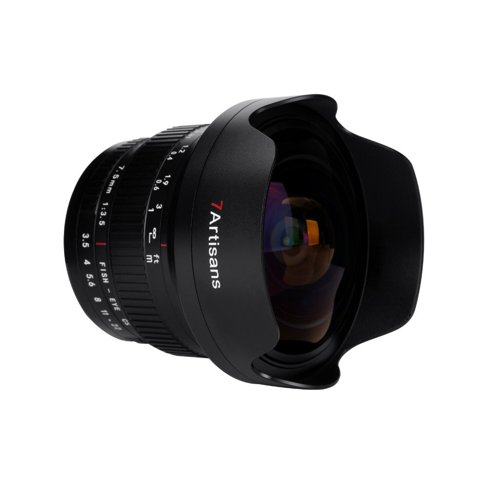 7Artisans MF 7.5mm f/3.5 Canon EF Black