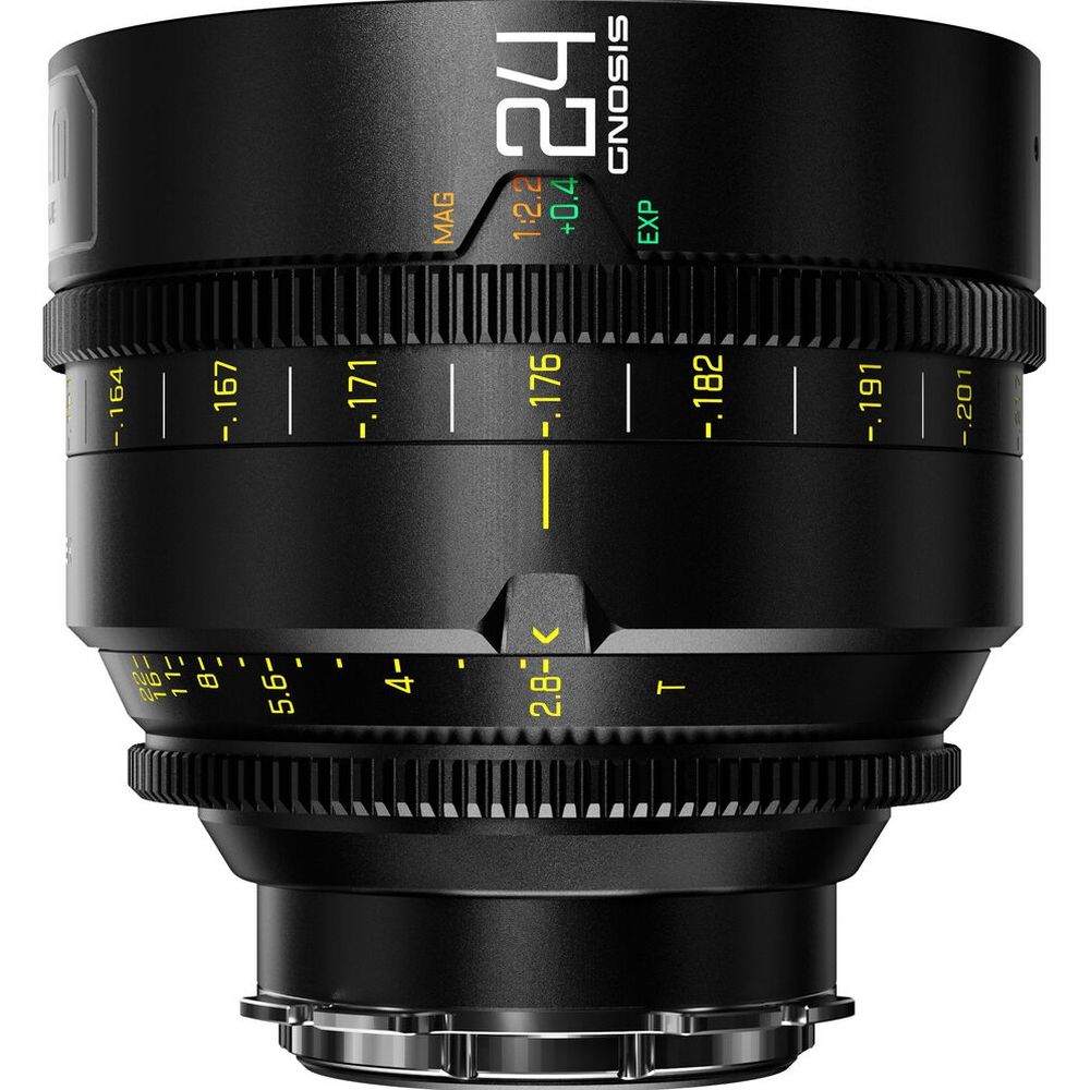 DZOFilm Gnosis 24mm T2.8 Macro Prime lens in Safety Case - metric