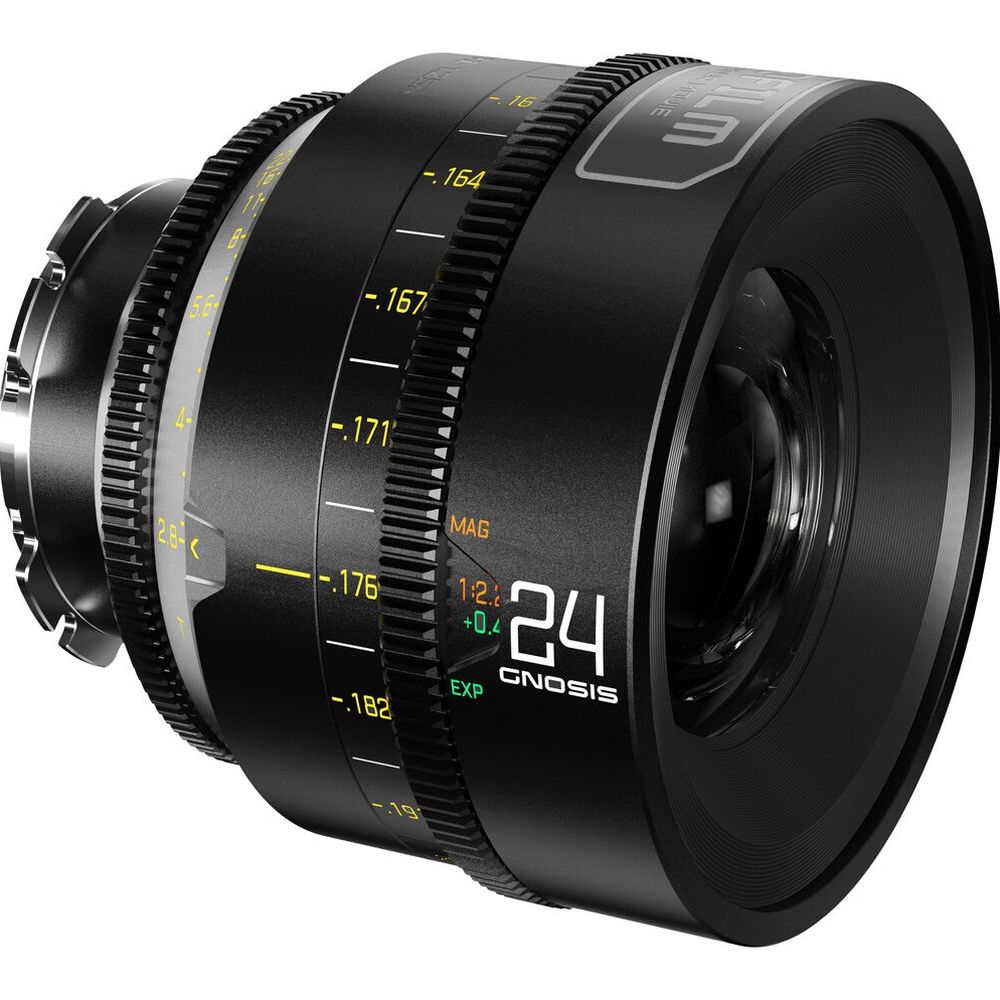 DZOFilm Gnosis 24mm T2.8 Macro Prime lens in Safety Case - metric