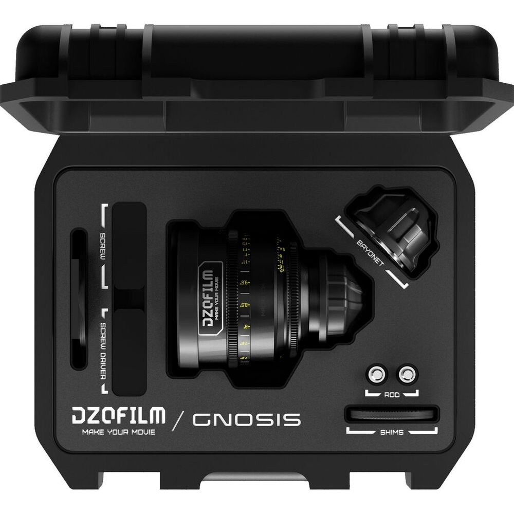 DZOFilm Gnosis 24mm T2.8 Macro Prime lens in Safety Case - metric