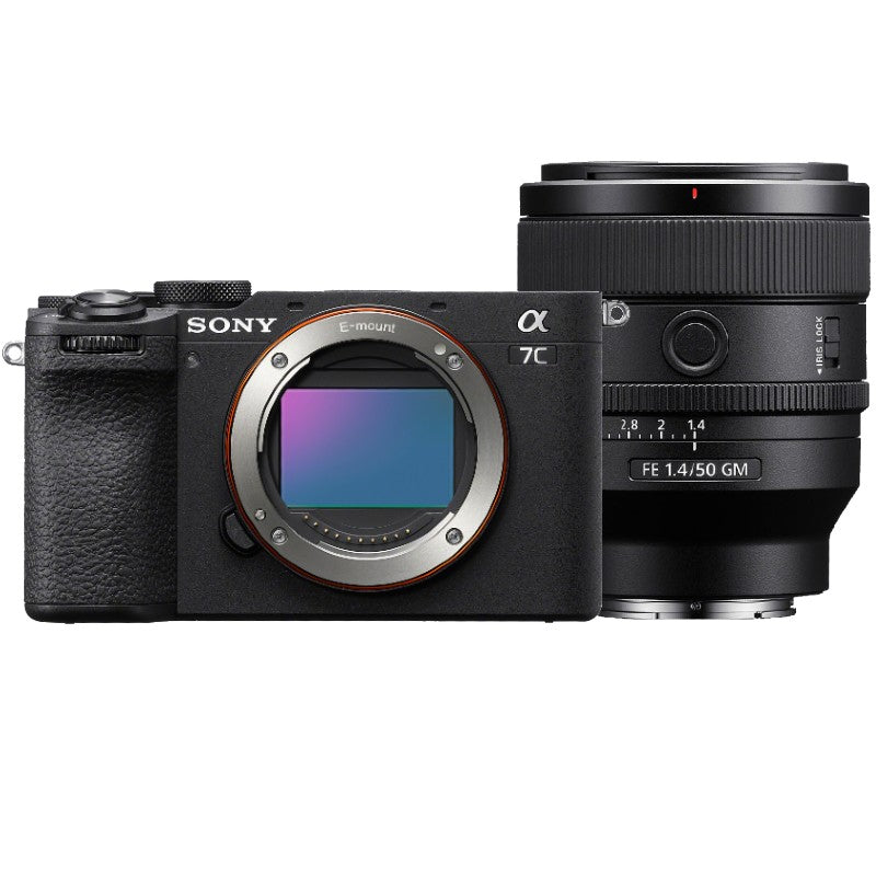 Sony A7C II black + 50mm f/1.4 GM