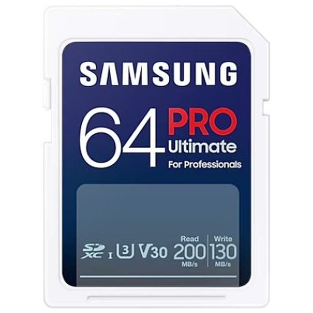 Samsung SD PRO Ultimate 64GB with Reader