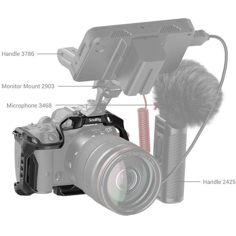 SmallRig 4003B “Black Mamba” Cage for Canon EOS R7