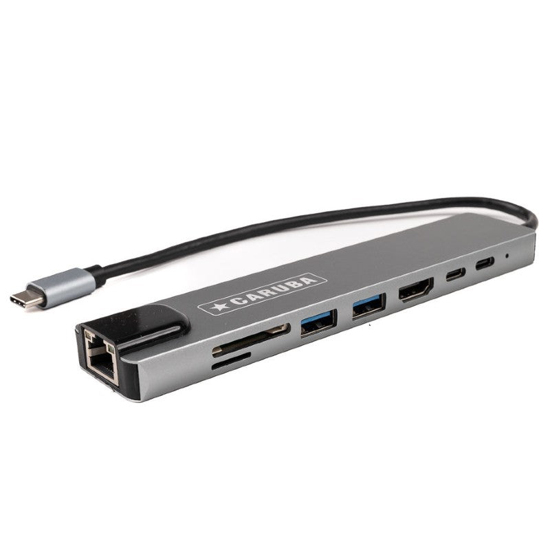 Caruba 8-in-1 USB-C Hub with Ethernet