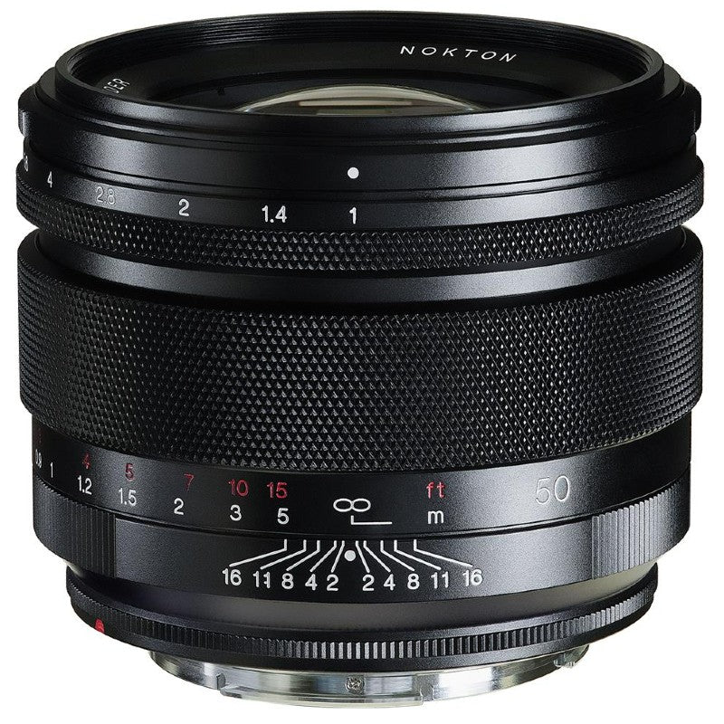 Voigtländer Nokton 1.0/50mm Aspherical for Canon RF Mount, Black