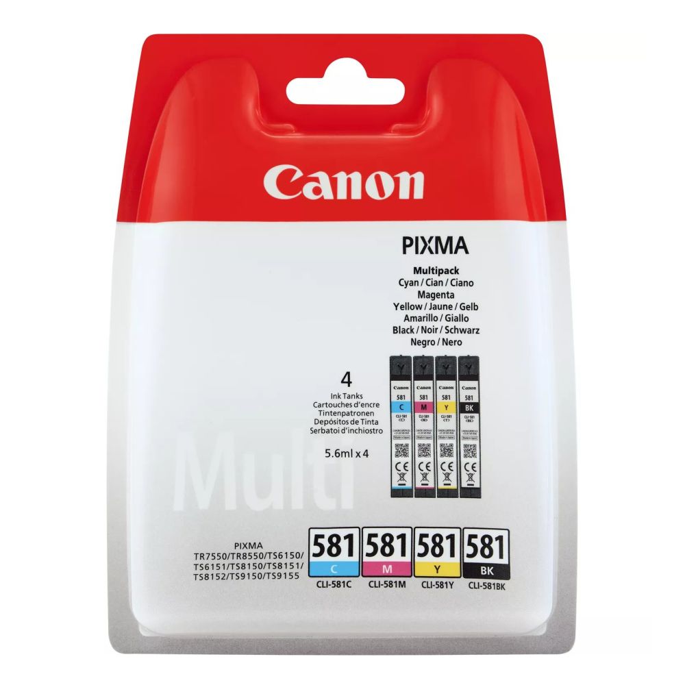 Canon CLI-581 C/M/Y/BK Multipack BL