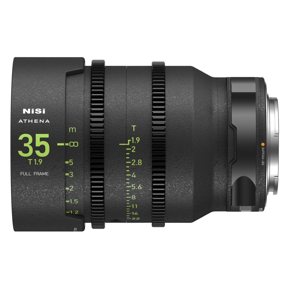 NiSi 35mm T1.9 (RF-mount) ATHENA PRIME full frame cinema lens