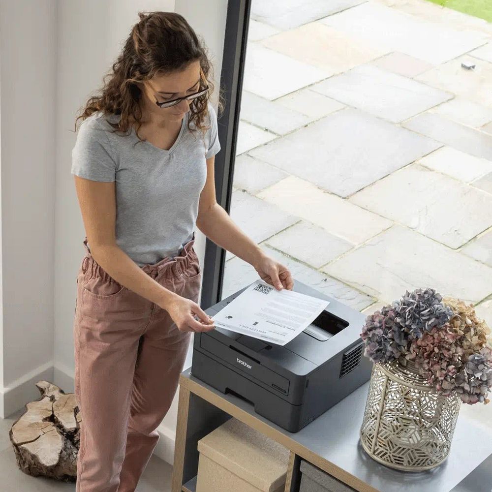 Brother HL-L2400DWE Compact Black and White Laser Printer