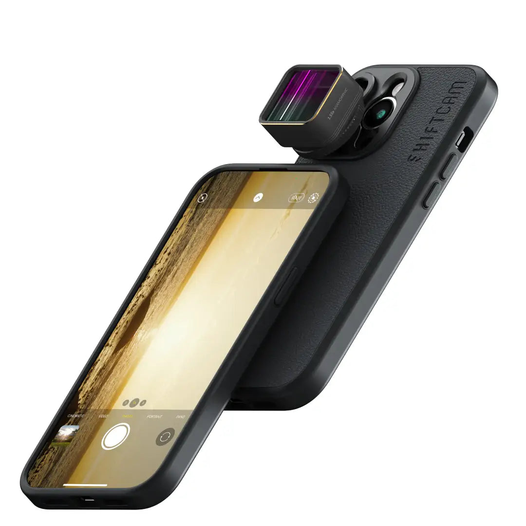 ShiftCam LensUltra 1.55x Anamorphic Smartphone Lens
