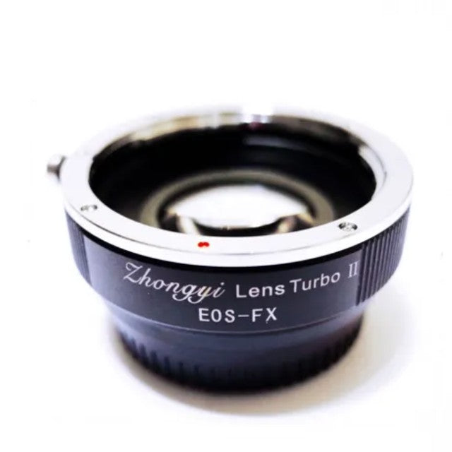 The Zhongyi Mitakon Lens Turbo Mark 2 EF-FX is an adapter that offers more possibilities for your Fujifilm X camera