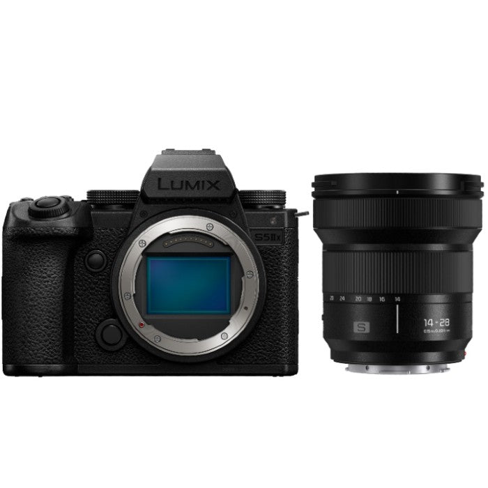Panasonic Lumix DC-S5 IIX body + Lumix S 14-28mm f/4-5.6 Macro